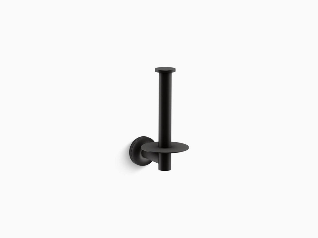 Matte Black Toilet Tissue Holder U552805