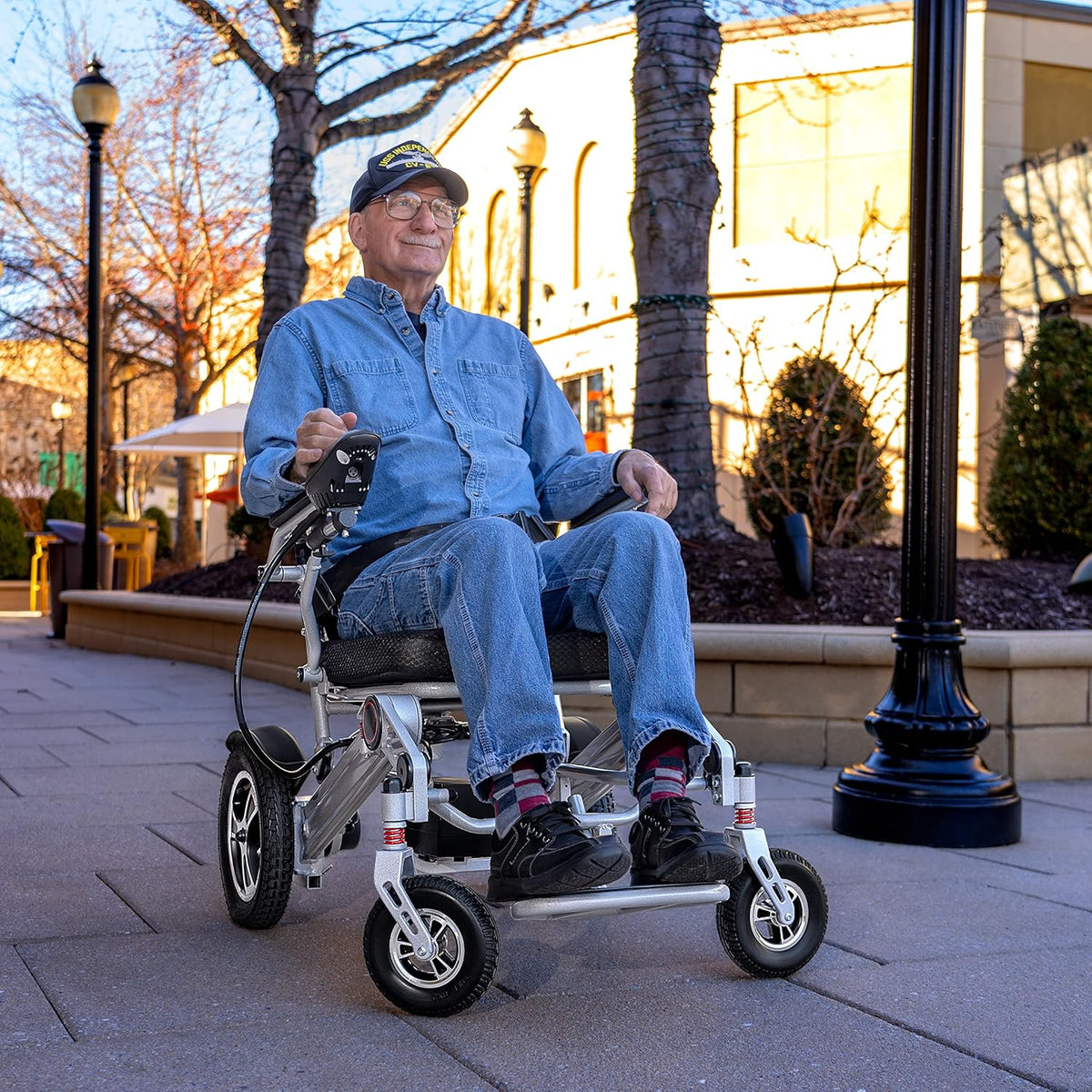 Gray Electric Wheelchair J785807