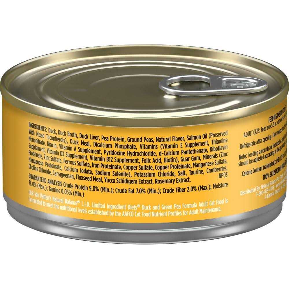 Limited Ingredient Diets Green Pea Canned Cat Food C30099