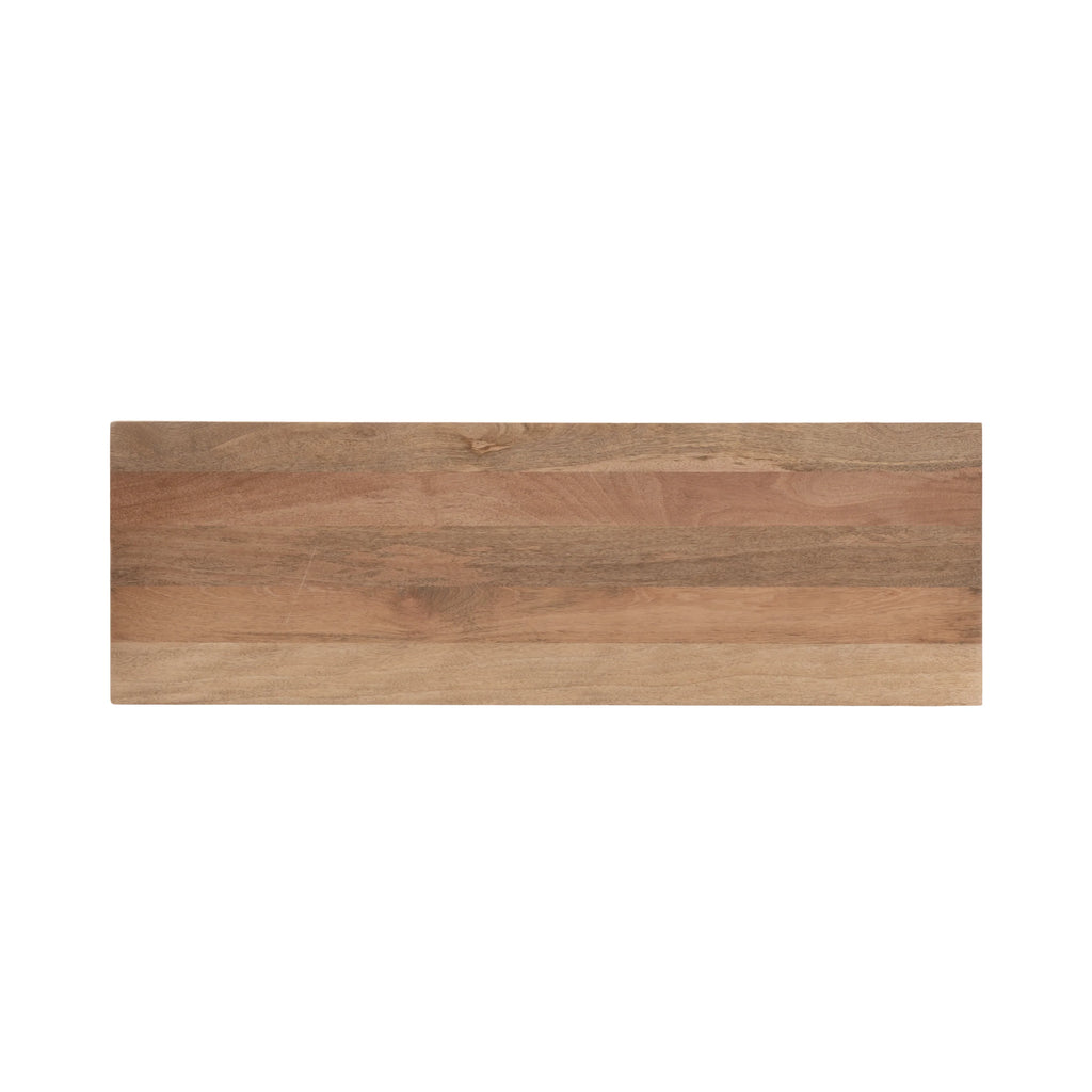 Mid-Century Rectangle Wooden Bench R590770