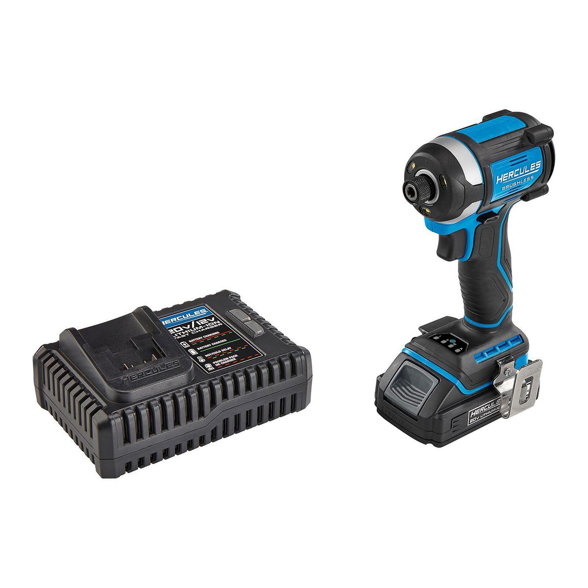 20V Brushless Cordless 1/4 in. 3-Speed Impact Driver Kit with 2 Ah Battery and Charger I728