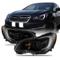 Projector Smoke Headlights with Tube Parking O630