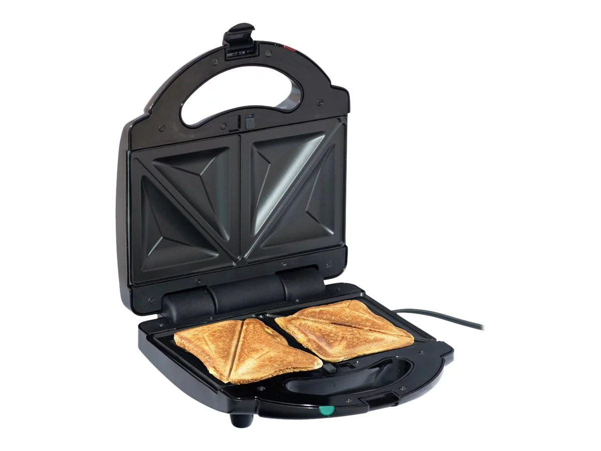 4-in-1 Waffle Maker with Removable Non-Stick Cast Iron Plates R4707