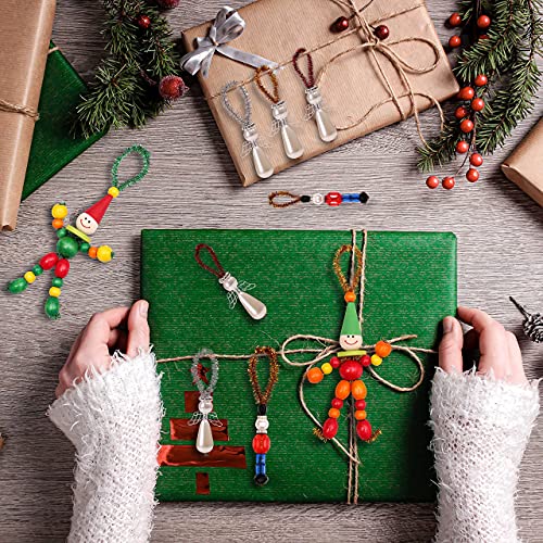16PCS Christmas Crafts DIY Beads Ornaments Kits F80022