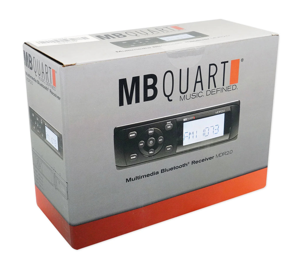 Marine Bluetooth Receiver Radio with 2 Speakers G9049
