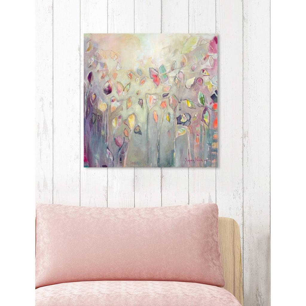 Purple Butterfly Canvas Z129