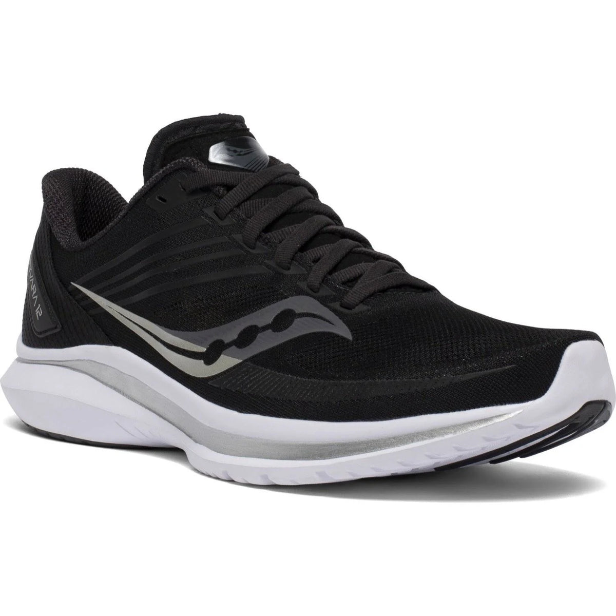 Black Silver Running Shoes P4226