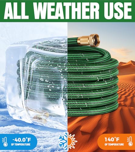 25 ft Heavy Duty Kink Resistant Garden Hose I669