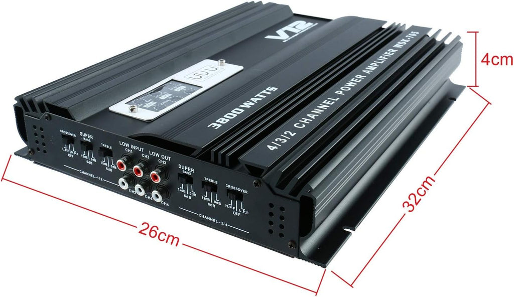 4 Channel Car Audio Amplifier R553