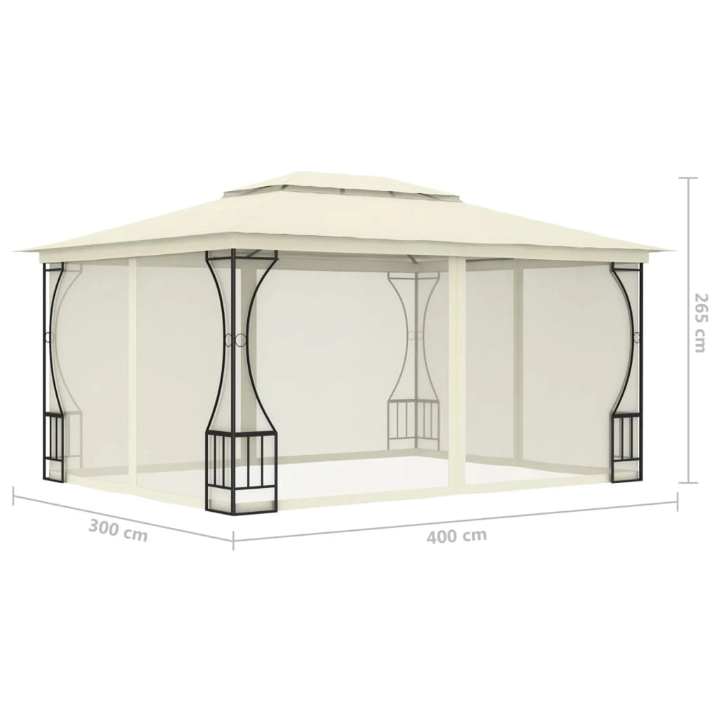 Gazebo with Nets O99528