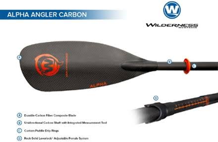 Carbon Paddle 240-260 cm U5323