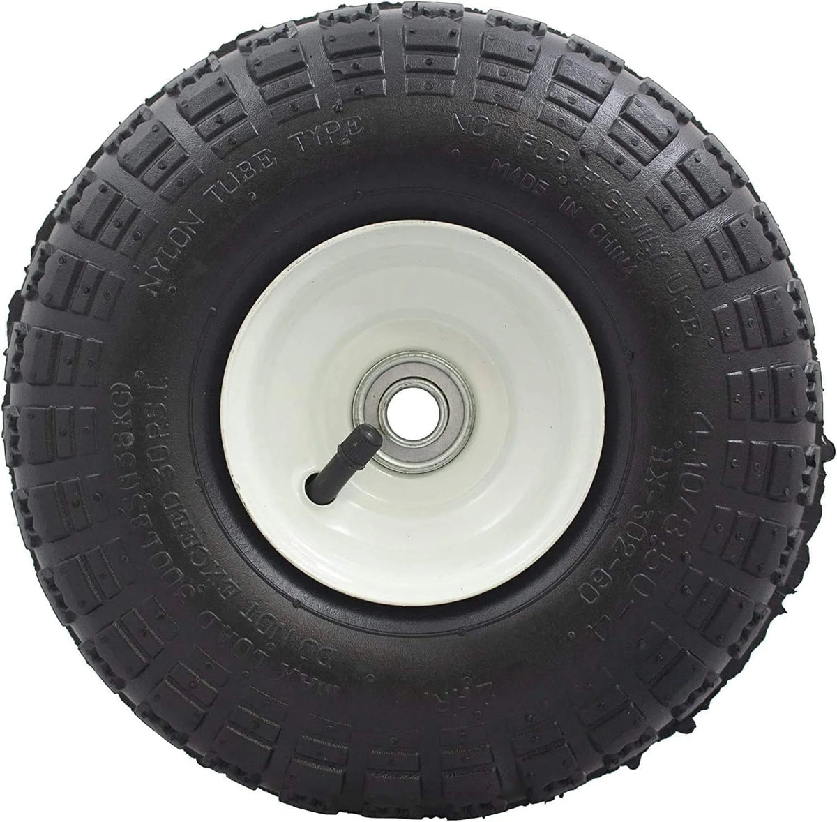 10" Air Tires for Garden Cart, 600 LB Capacity, 4 Pack D5322