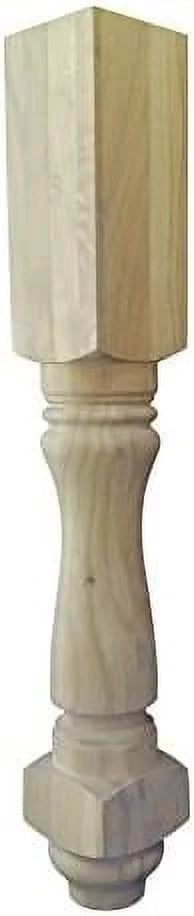 Unfinished Farmhouse Kitchen Island Legs L381545