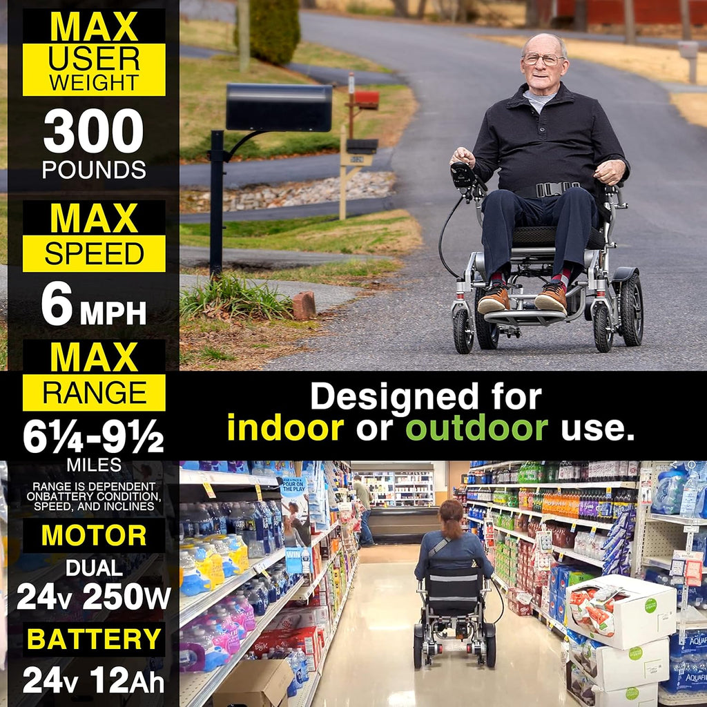 Gray Electric Wheelchair J785807