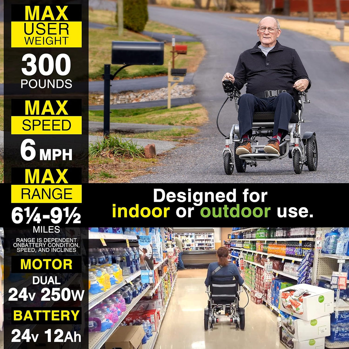 Gray Electric Wheelchair J785807