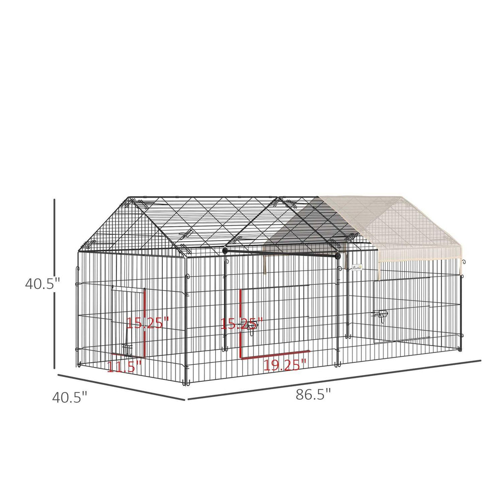 Outdoor Metal Kennel Enclosure N9062