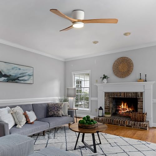 Grey 36in LED Ceiling Fan with Remote Q8982