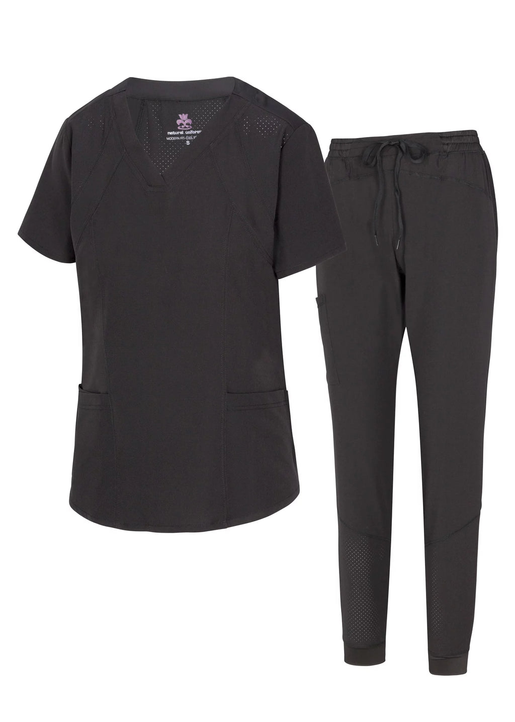 Women's 8 Pocket Jogger Scrub Set K795922