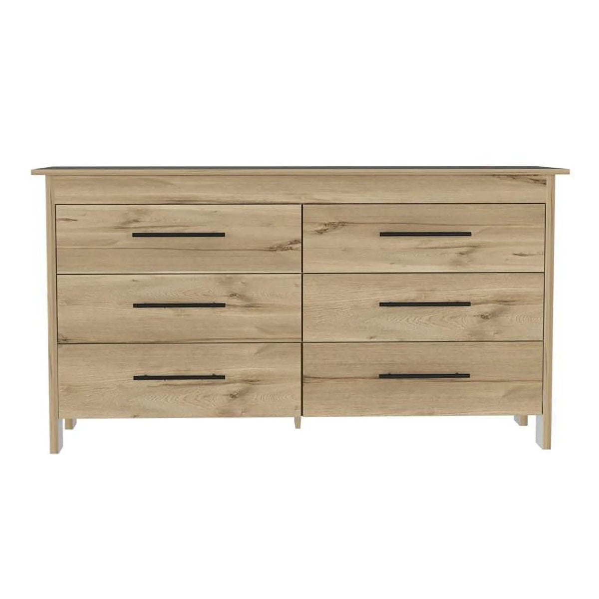 6 Drawer Engineered Wood Double Dresser W620058