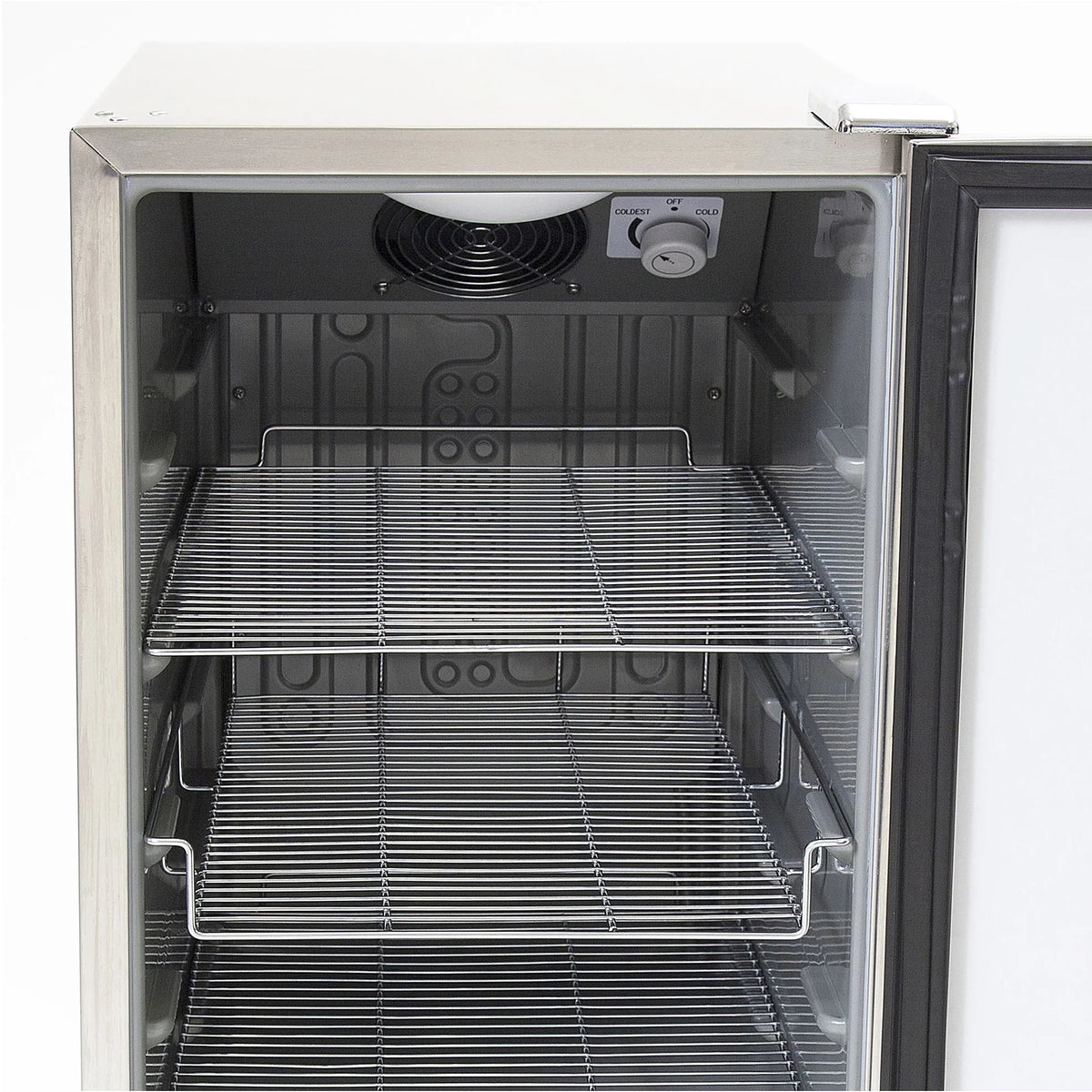 Stainless Compact Refrigerator J216