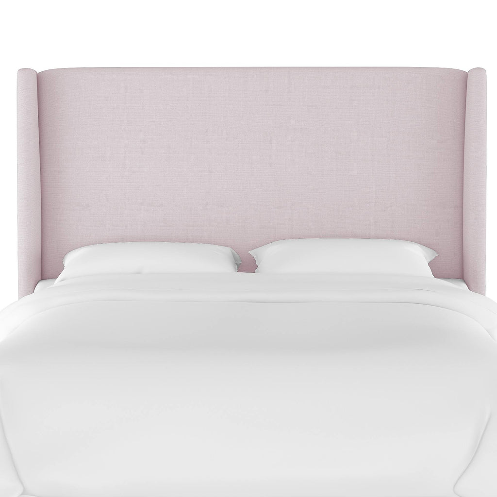 Lavender Linen Wingback Headboard N318141
