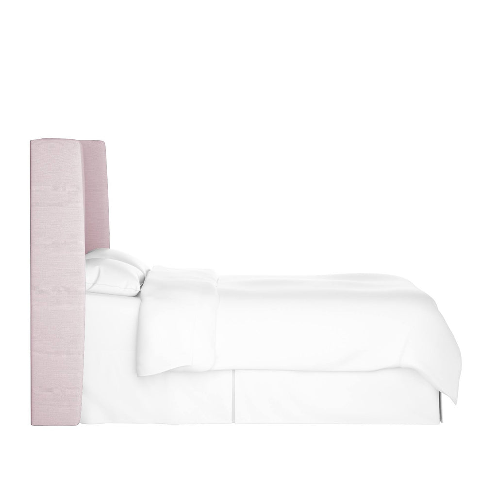 Lavender Linen Wingback Headboard N318141