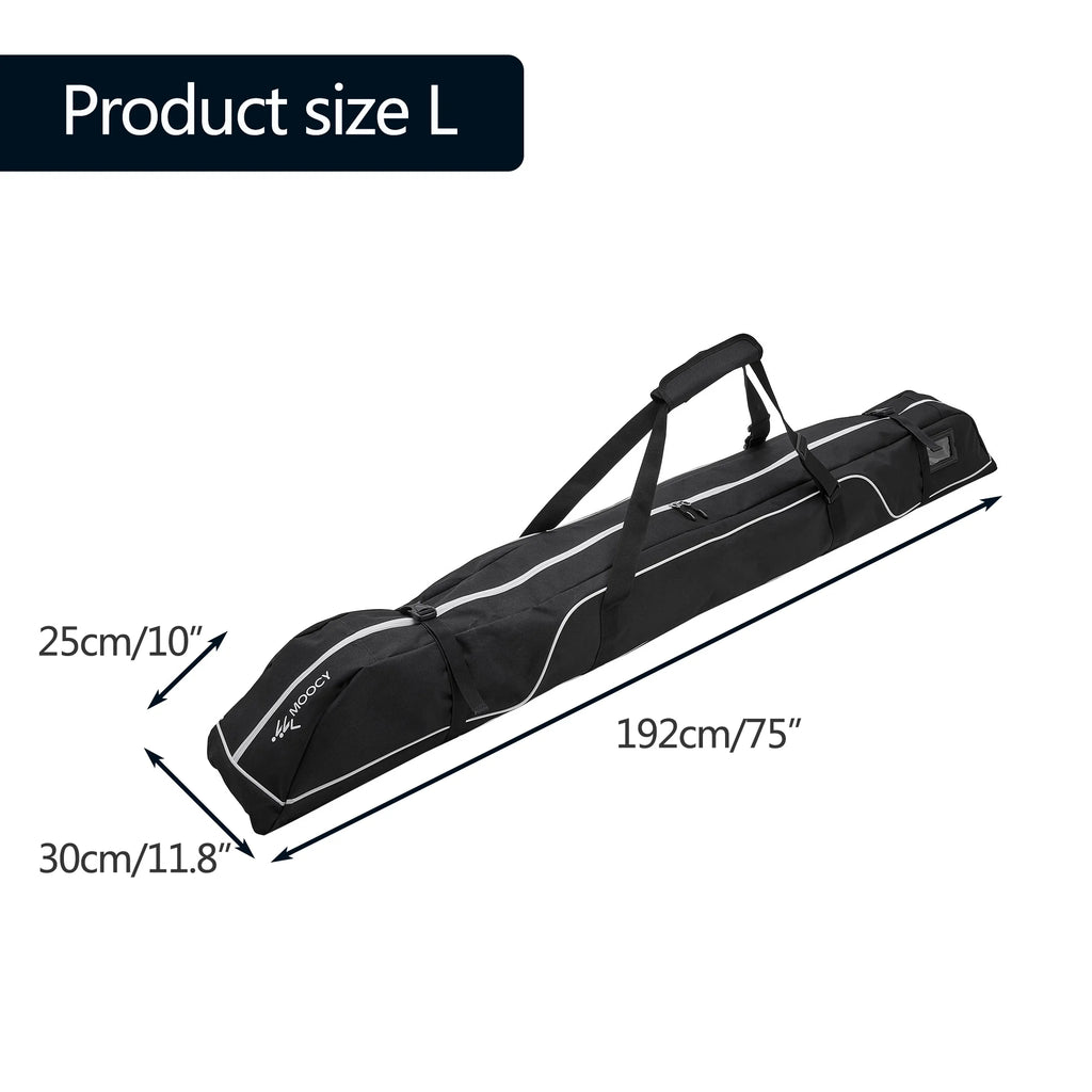 Travel Snowboard Bag Waterproof Ski Bag for 192cm Snowboards H24260