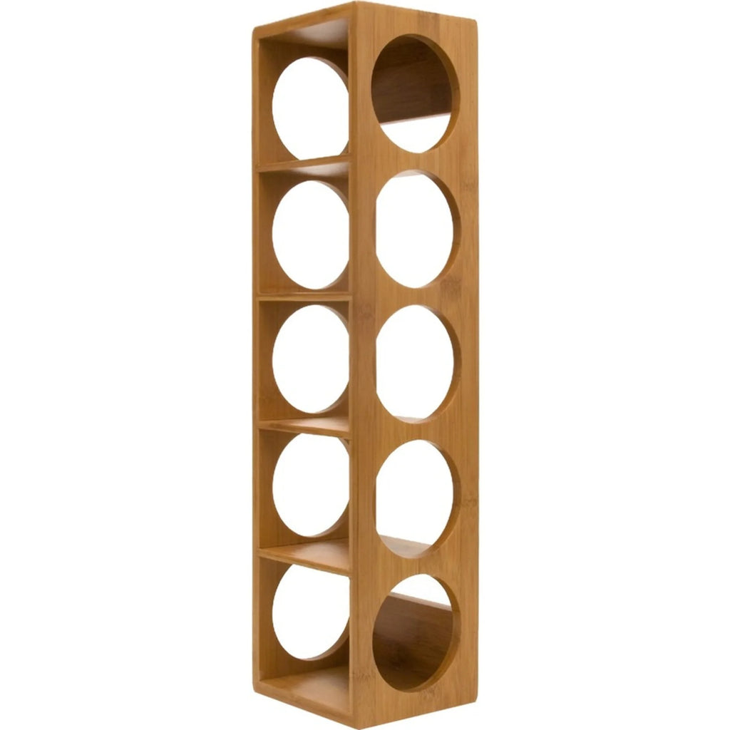 Bamboo 5 Bottle Wine Rack C12509
