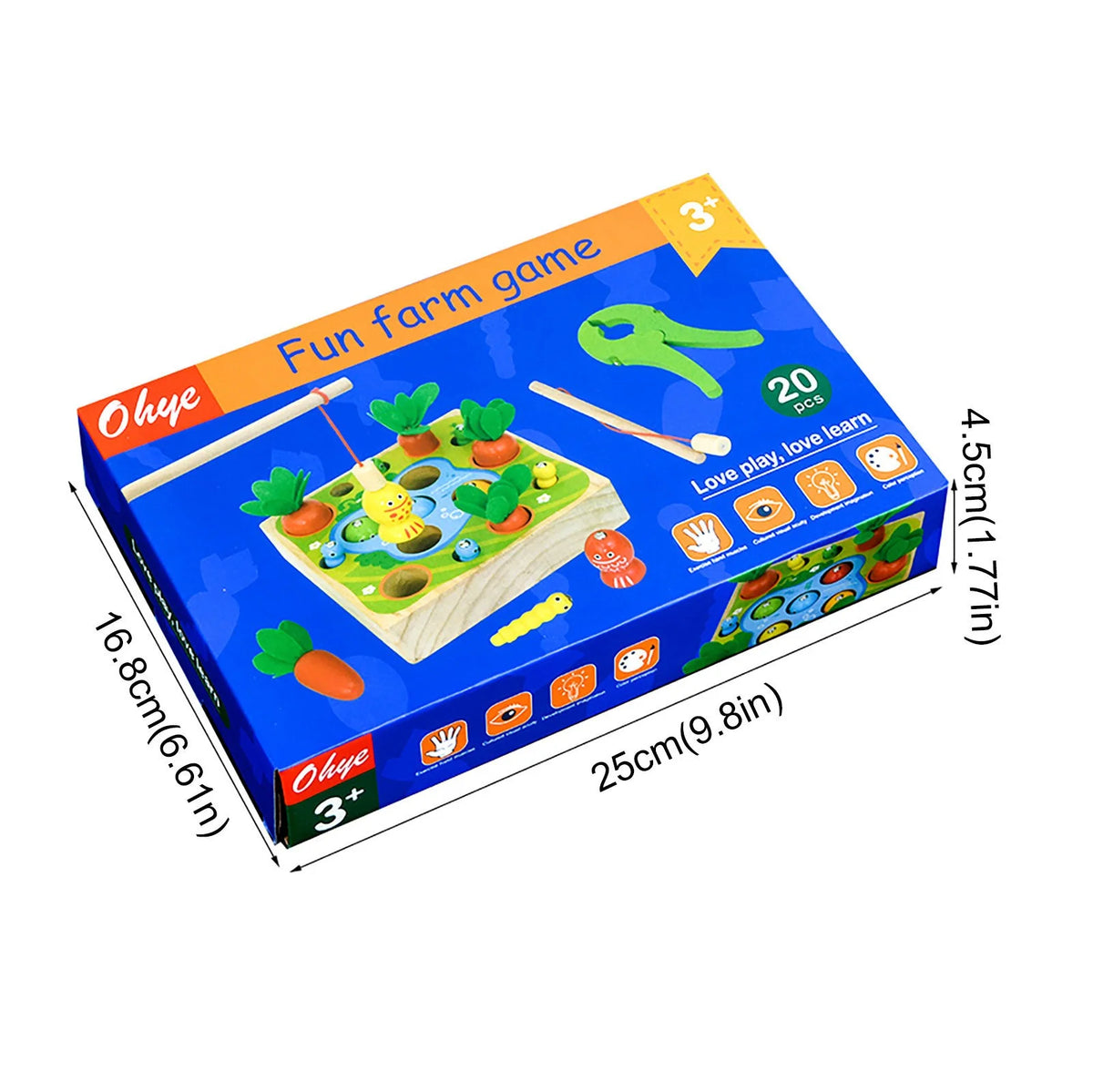 Wooden Building Blocks Educational Toy P53750