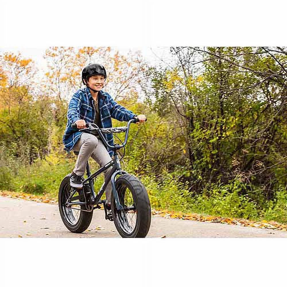 Black/Gray 20" Fat Tire Mountain Bike I2068