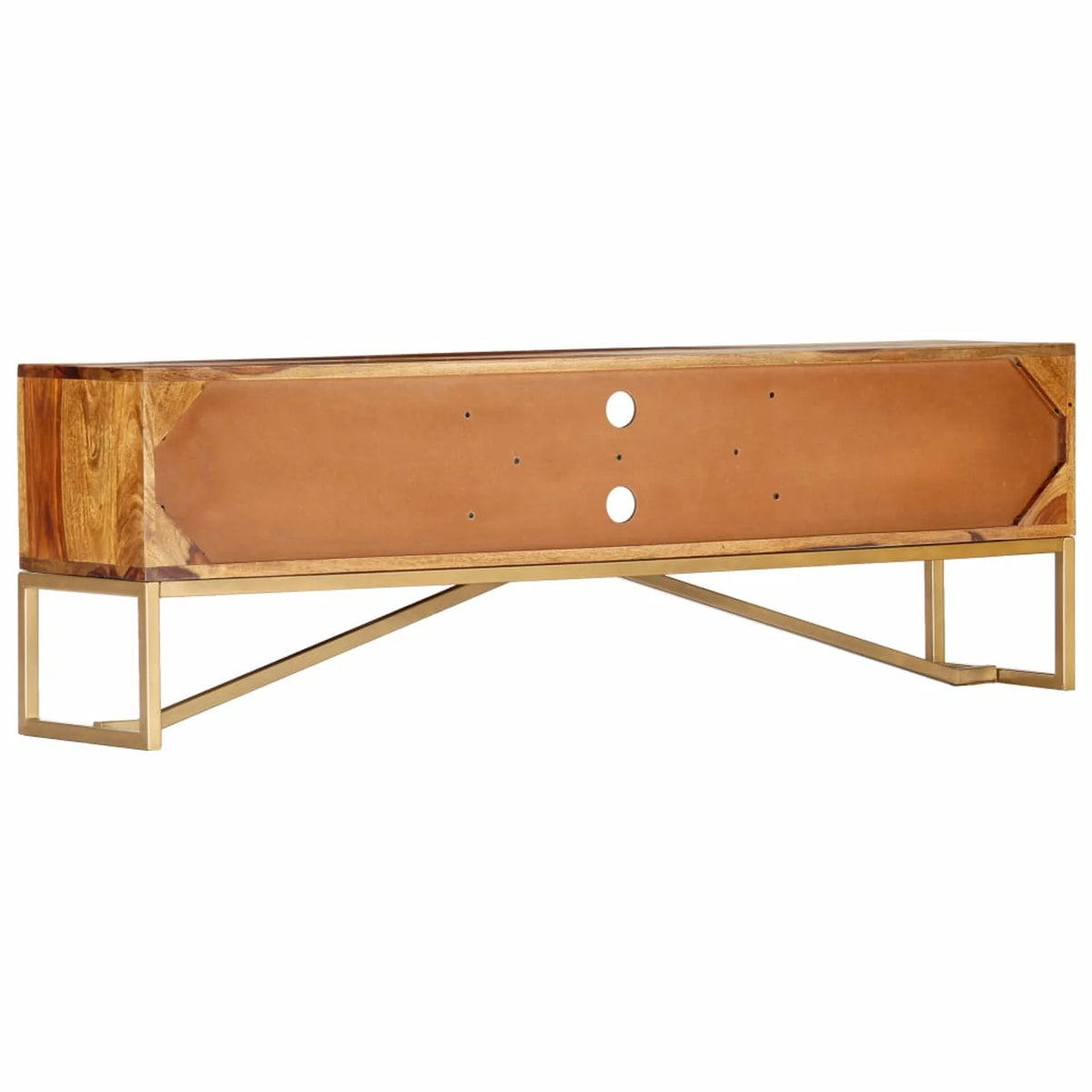 Sheesham Wood TV Stand with 2 Drawers and 2 Shelves X63148