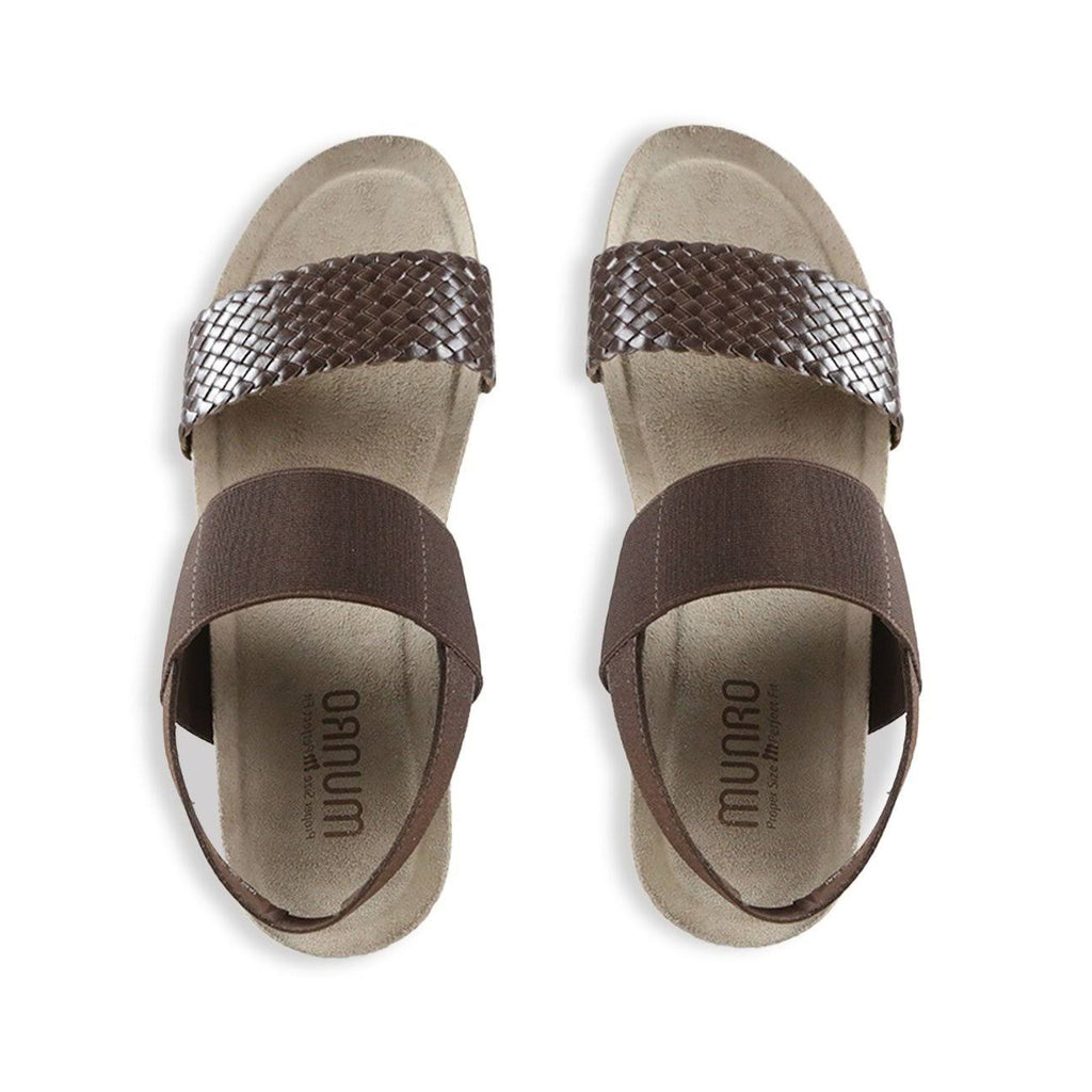 Brown Woven Shoes B91352