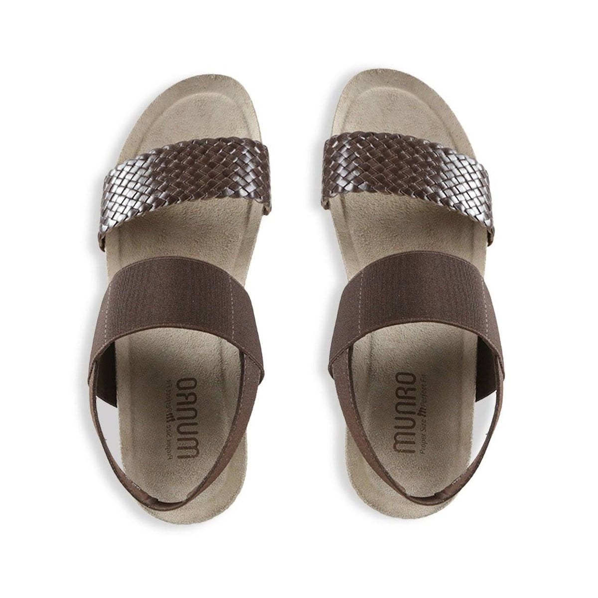 Brown Woven Shoes B91352