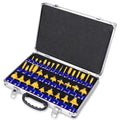 35 Piece Tungsten Carbide Router Bits Set with 1/4 Shank P904