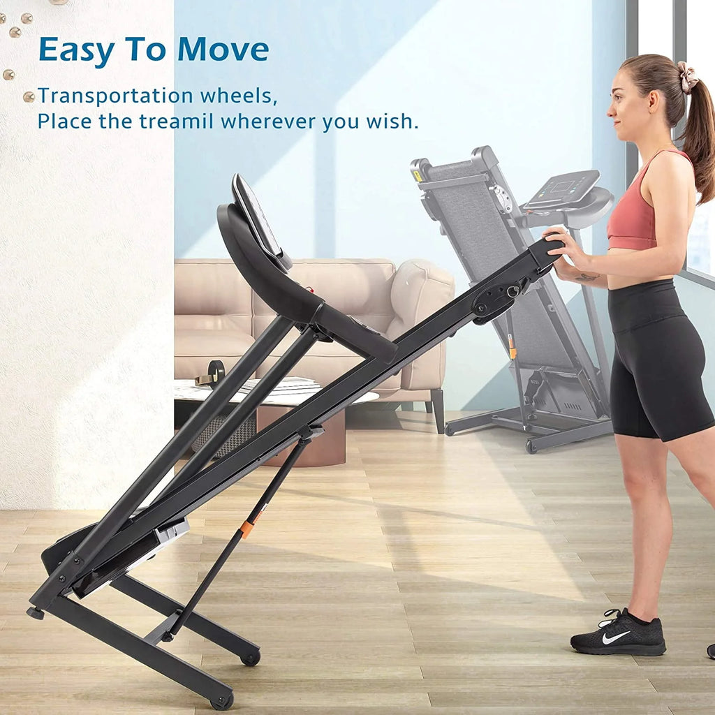 Folding 2.5HP Electric Treadmill A646