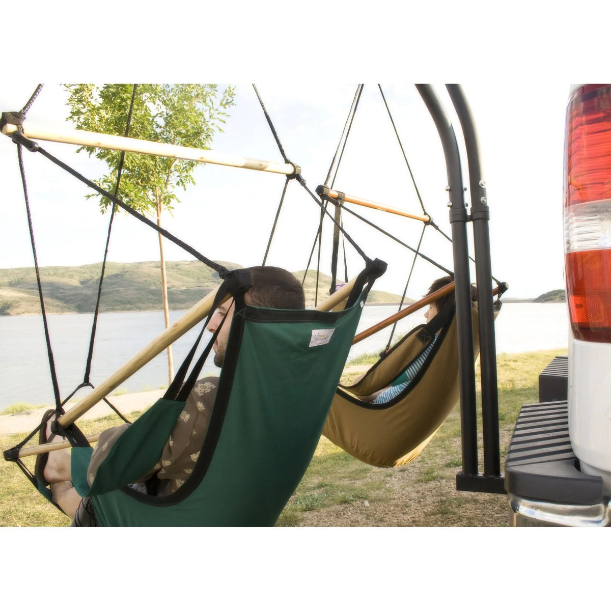 Steel Trailer Hitch Hanging Chair Stand L660