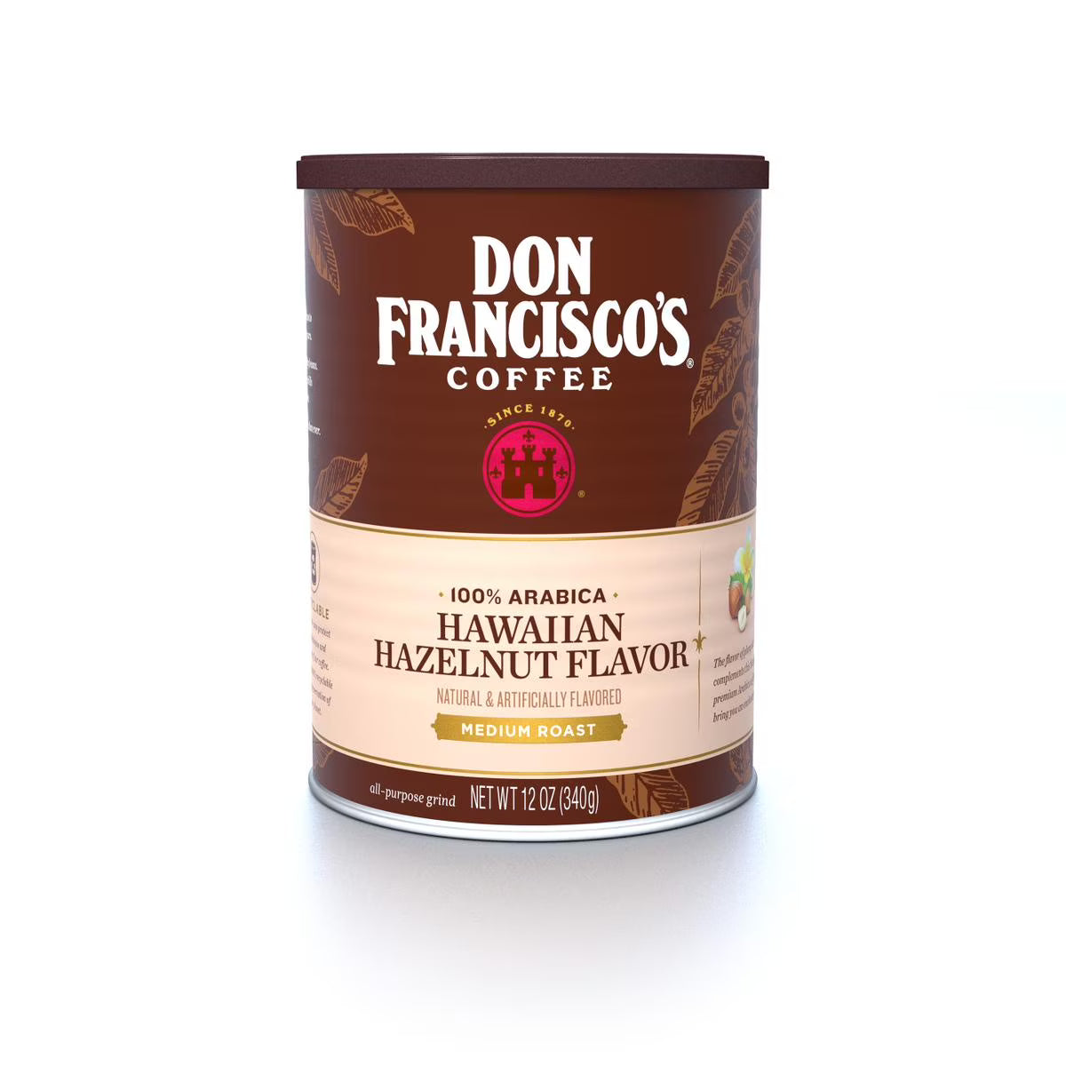 Hawaiian Hazelnut Gourmet Coffee, 12 oz K907732