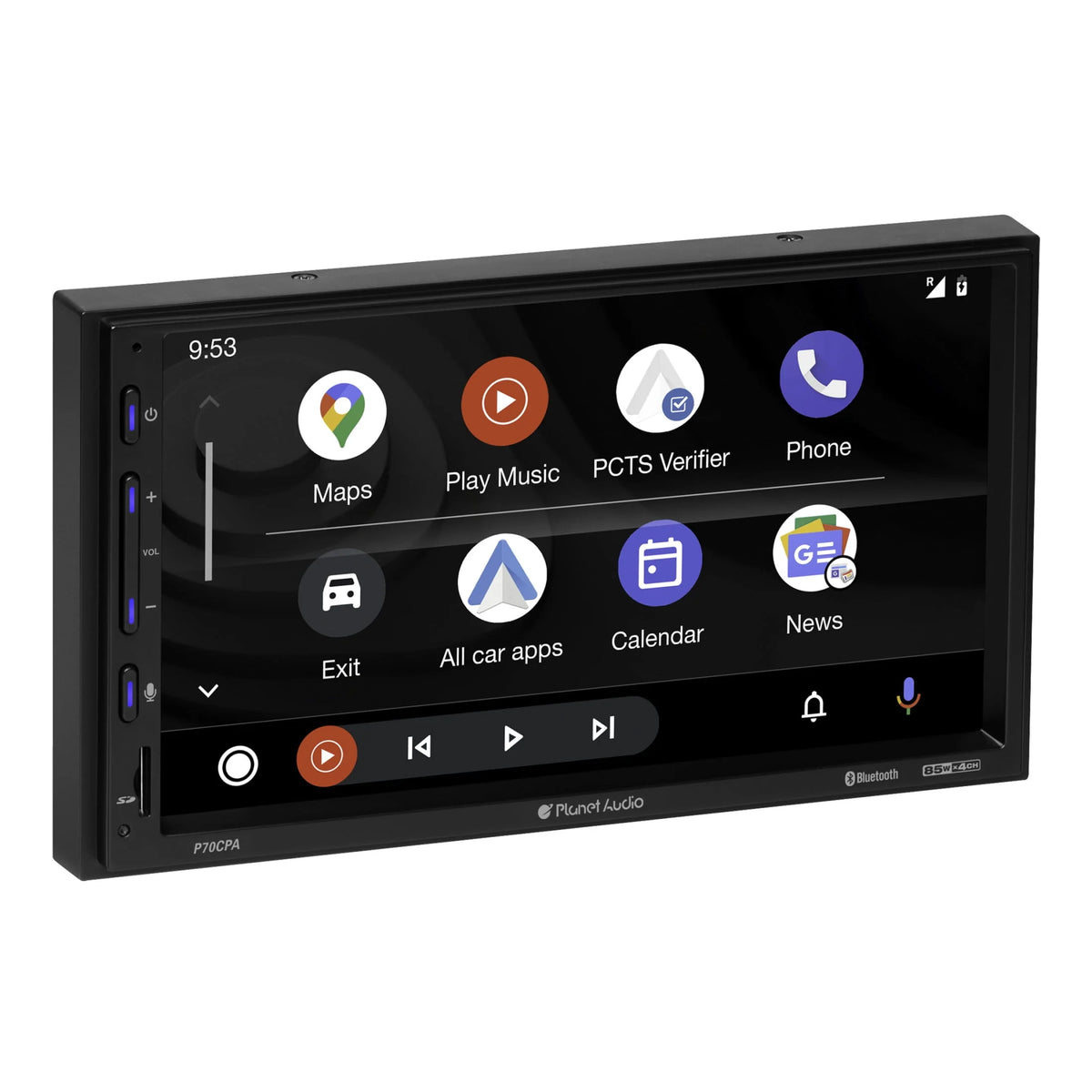 Double Din 7 Inch Touchscreen Car Stereo with Apple CarPlay Android Auto Bluetooth R804616