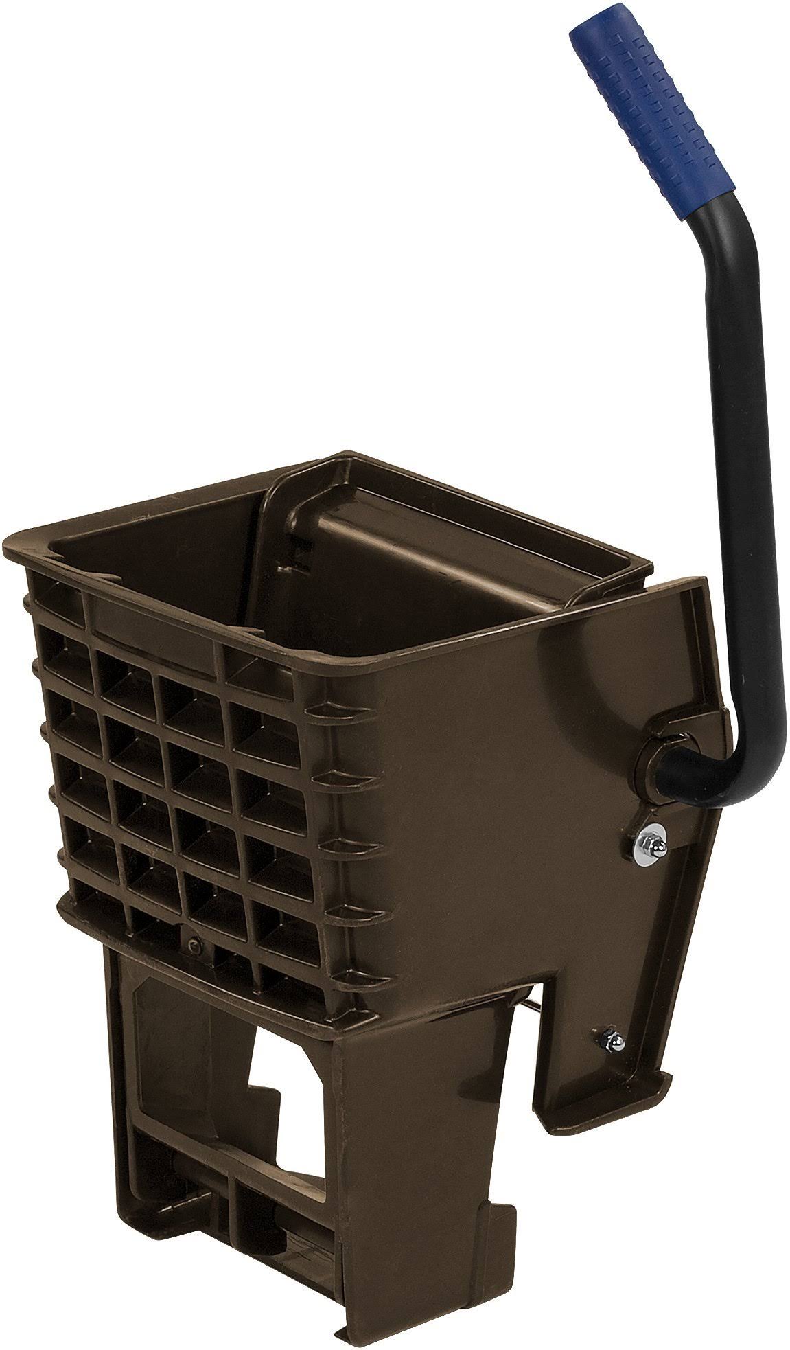 Commercial Mop Bucket Side-Press Wringer 26 and 35 Quart Brown S7853