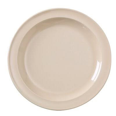 Tan Melamine Bread and Butter Plate D16912