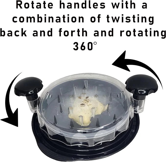 Chicken Shredder with Transparent Top and Removable Tray A888003