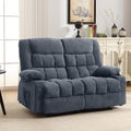 2 Seat Manual Reclining Loveseat with Cup Holders W5125