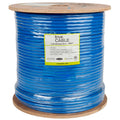 Cat6 Shielded Riser 500ft Blue 23AWG Solid Bare Copper Ethernet G470