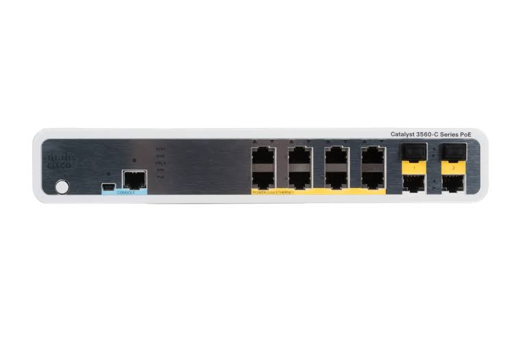 Managed Switch with 8 PoE+ Ethernet Ports Z96408