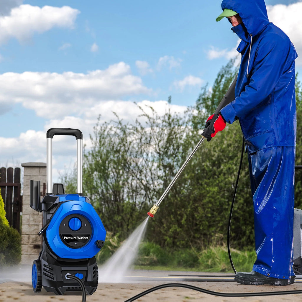 3500 PSI 2.5 GPM Electric Pressure Washer with 25FT Hose F78744
