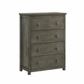 Gray 4-Drawer Wood Chest W248272