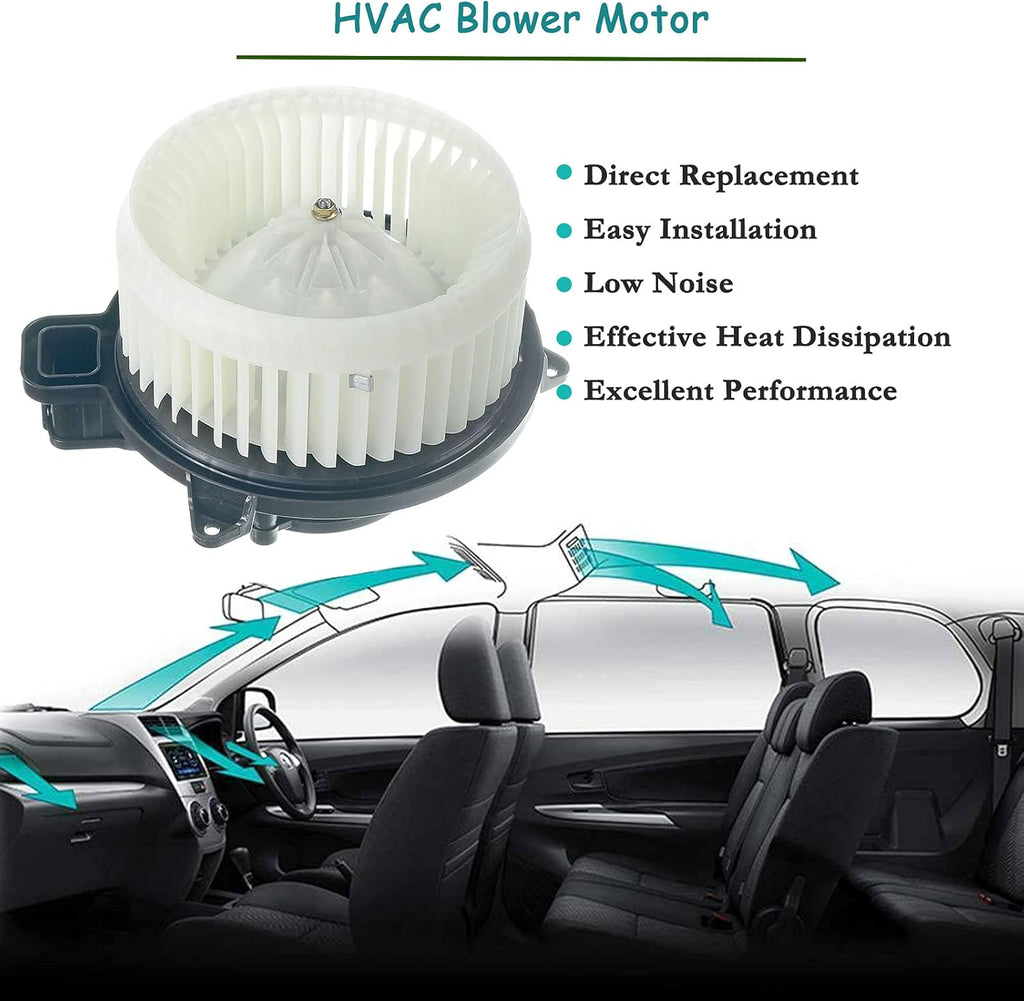 A/C Heater Blower Motor Assembly Pack of 2 V49857
