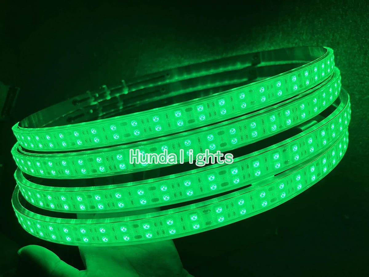 15.5 IP68 Brightest BLUE DOUBLE ROW LED Wheel Rim Lights C811690