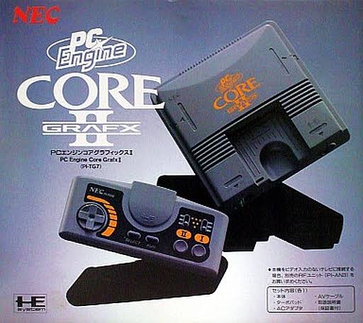 PC-Engine Core GRAFX II Console from Japan D5170