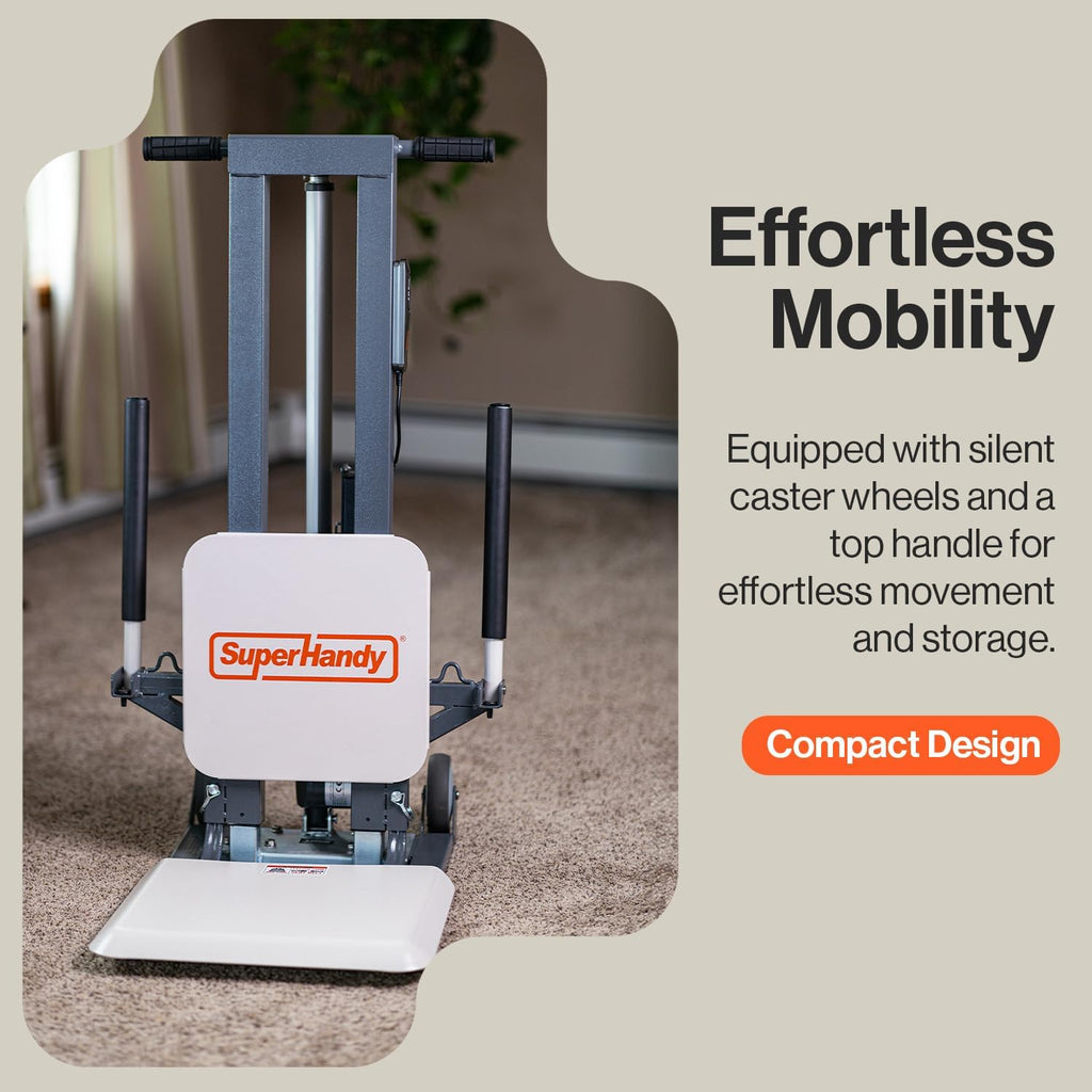 Foldable 3 Wheel Mobility Scooter with 500 Lbs Capacity Standing Assistance Q335983